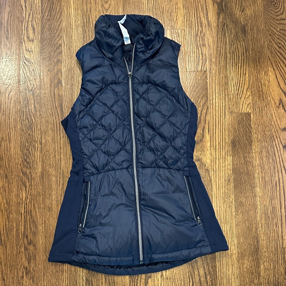 Lululemon Navy Quilted Vest